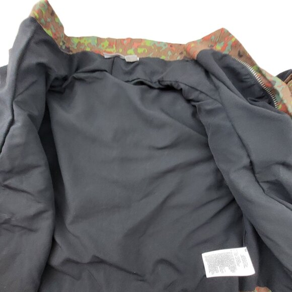 REEBOK x ALICIA KEYS RARE Camo Military Cargo Reptile Cropped Jacket Moto HTF - Picture 5 of 16